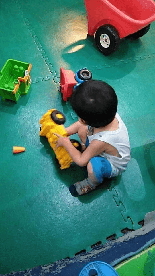Learning through play with toys